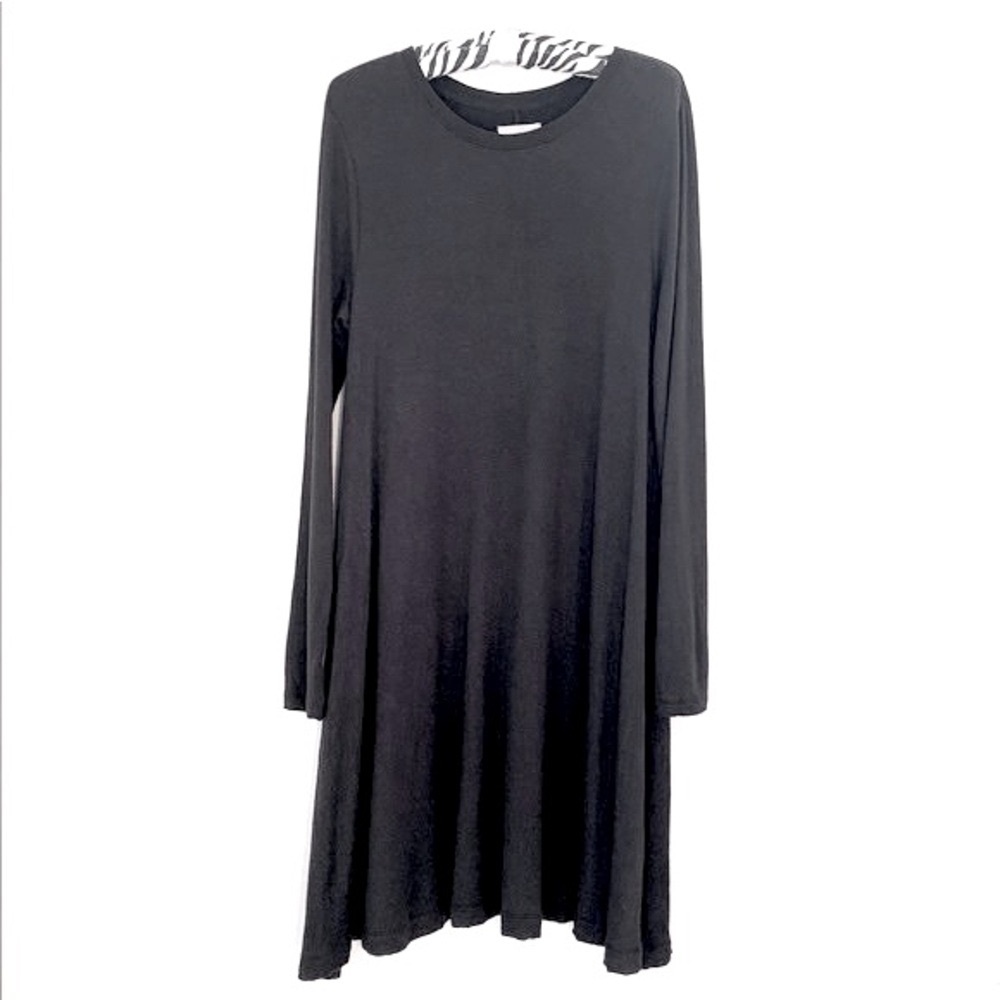 Lou & Gray Signature Soft Long Sleeve Lagenlook Popover Dress